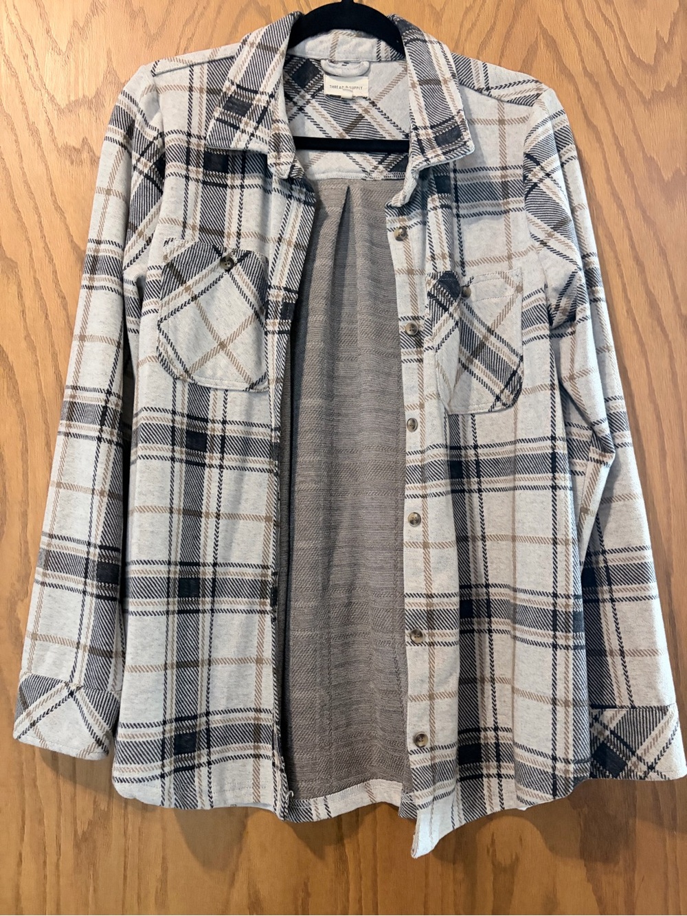 Thread & Supply Plaid Shacket
